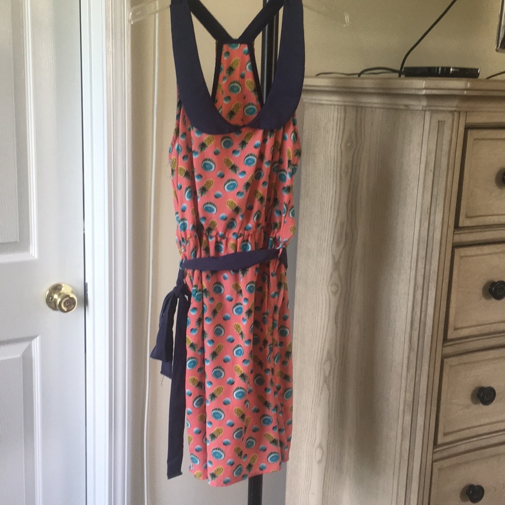 Pink pineapple dress